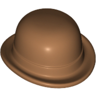 Lego Hat, Bowler / Medium Nougat