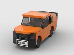 little city (1.5) family coupe orange