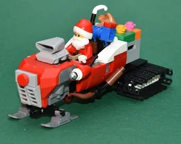 Santa tracked vehicle