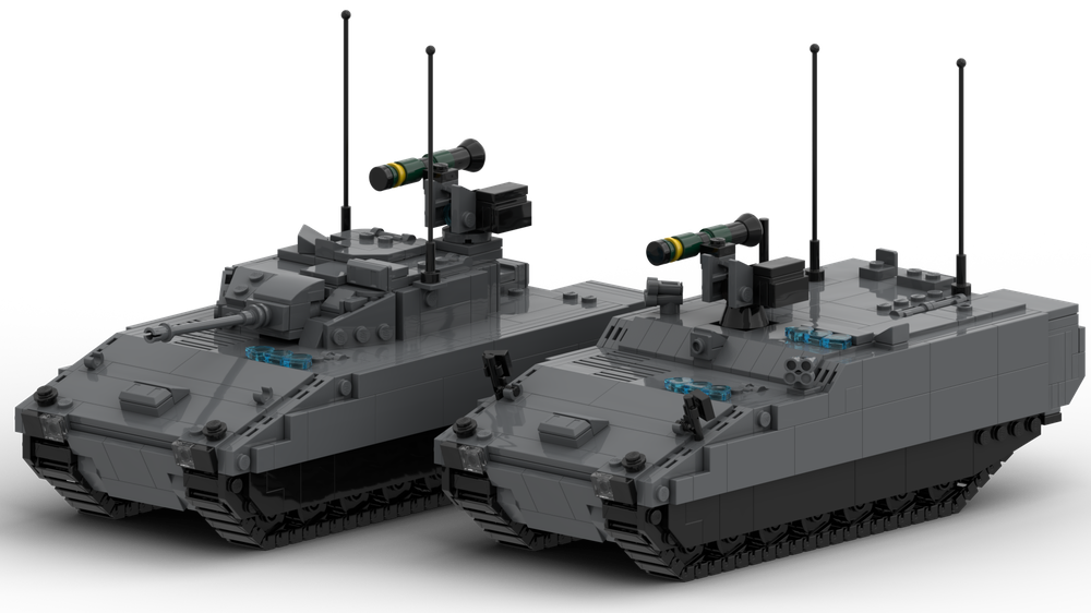 Lego Ajax IFV and Ares APC