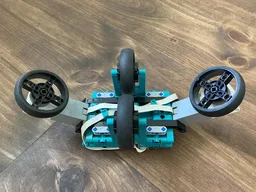 Tilted Wheel Vehicle