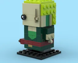 BrickHeadz of Zoro from One Piece