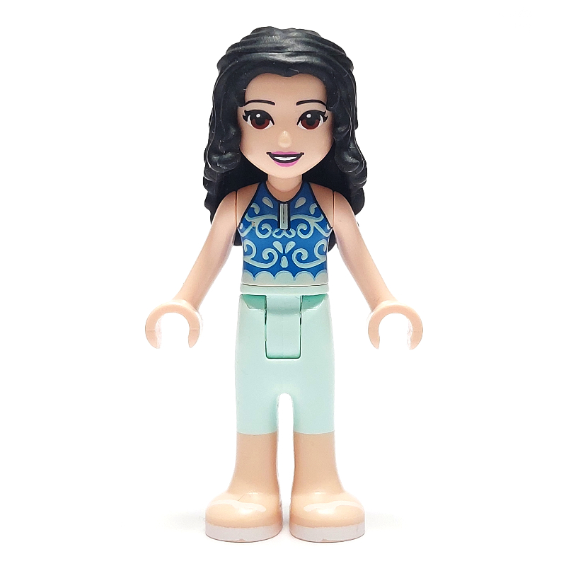 Lego Emma - Dark Blue Top, Light Aqua Pants