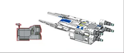Minifigure scale U wing