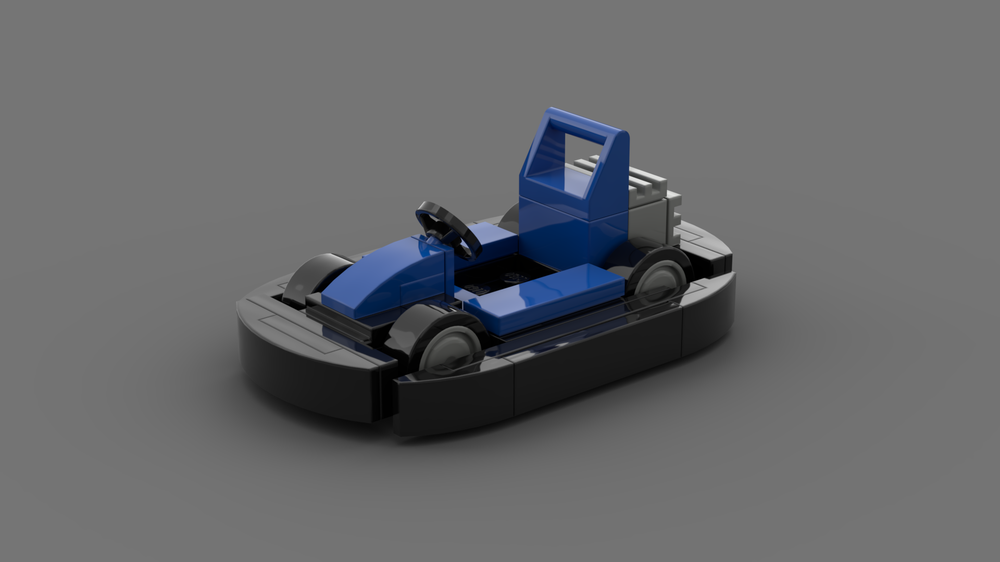 Lego Simple Blue Go-Kart
