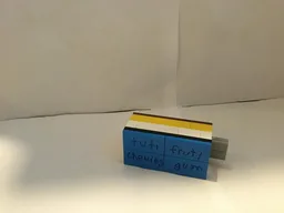 Prank box of gum