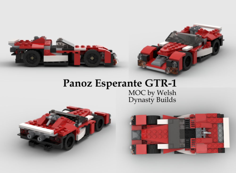 Lego Panoz Esperante GTR-1