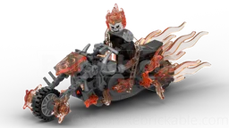 More Flames Hellcycle (Ghost Rider's Motorcycle)
