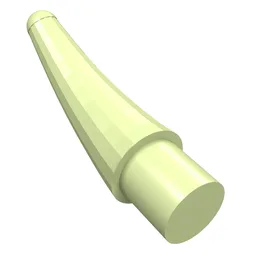 Animal Body Part, Barb / Claw / Tooth / Talon / Horn, Small / Yellowish Green