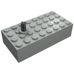 Control Unit, Train, 12V 4 x 8 x 1 2/3 Remote Control Switch Motor / Light Gray