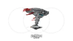 Skeleton Crew Micro Diorama : Sinking Pirate ship