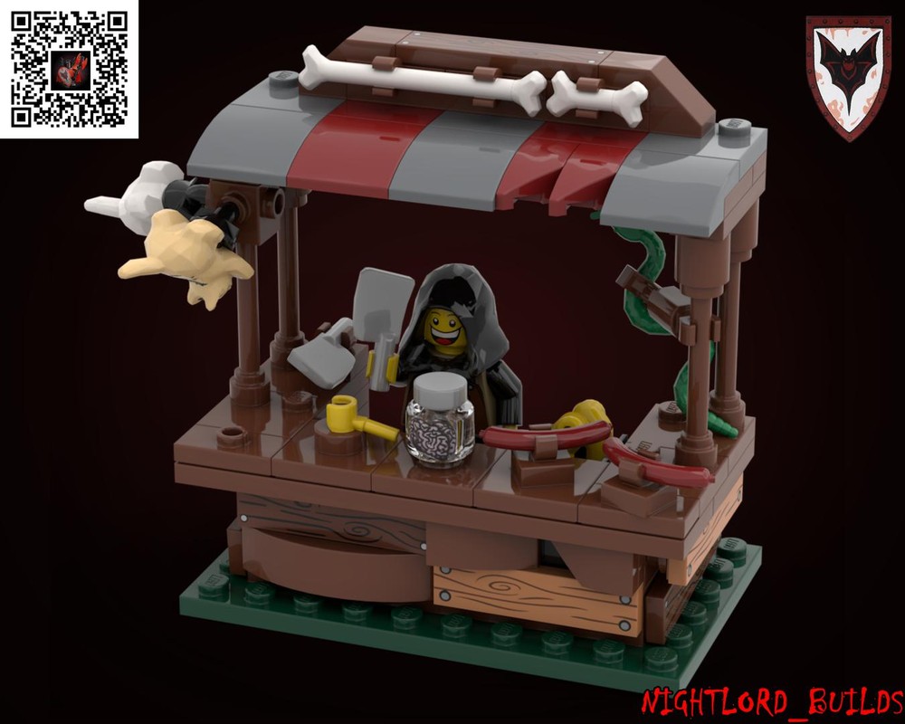 Lego Black Market Meats Stall