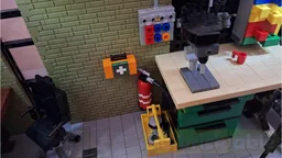 Diorama: LEGO Workshop