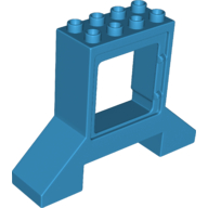 Lego Duplo Door Frame with Wide Sloped Base 2 x 8