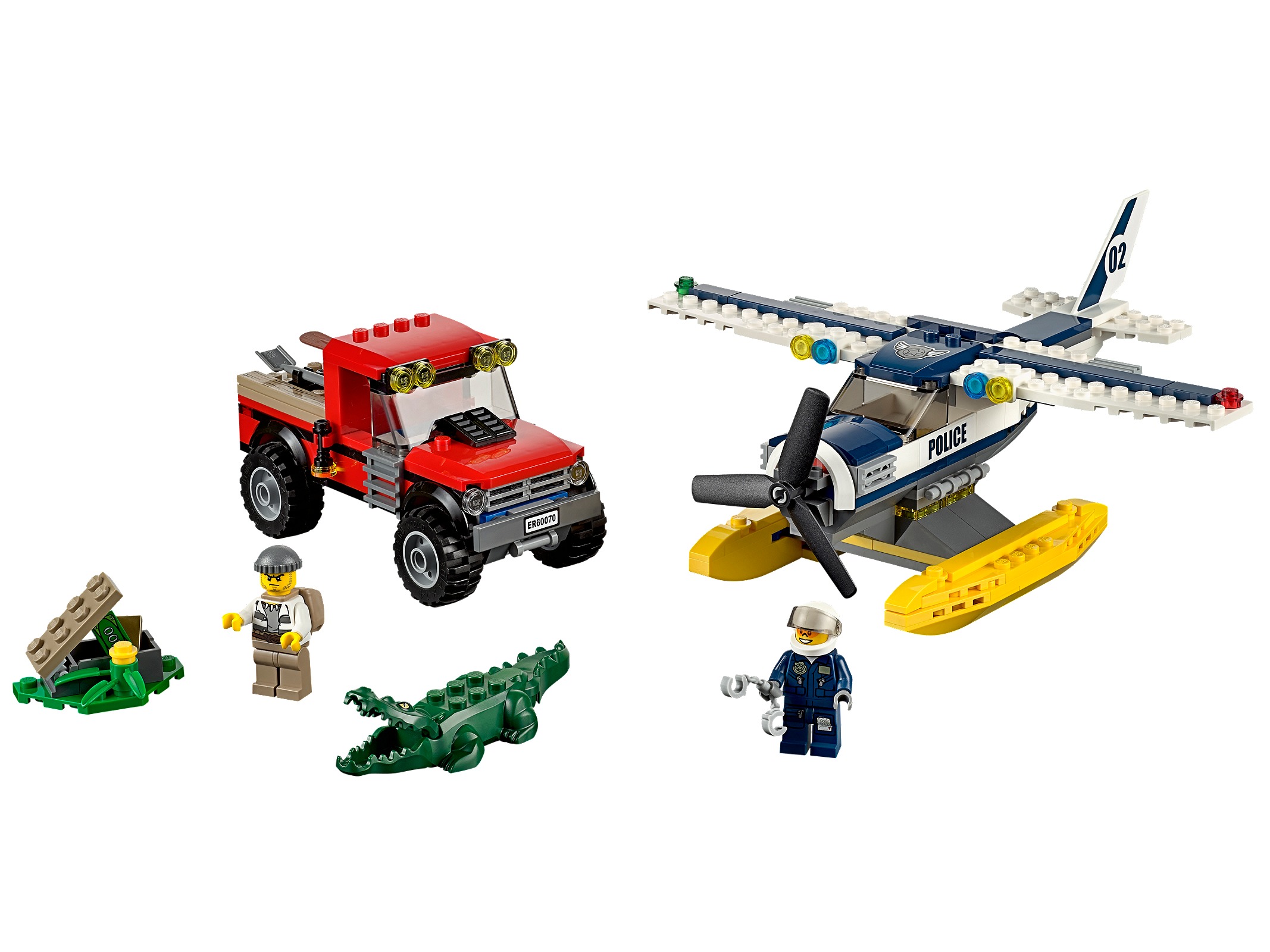 Lego Water Plane Chase