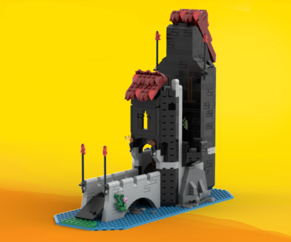 Lego Wolfpack Tower - 6075 Remake