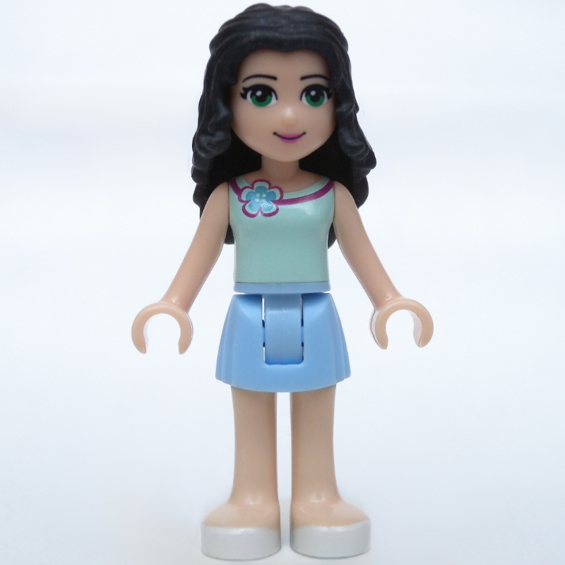 Lego Emma - Light Aqua Top, Bright Light Skirt