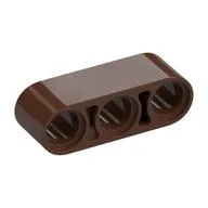 Technic Beam 1 x 3 Thick / Brown
