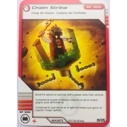 Trading Card, Ninjago Deck #2: 28 - Chain Strike - North American Version / [No Color/Any Color]