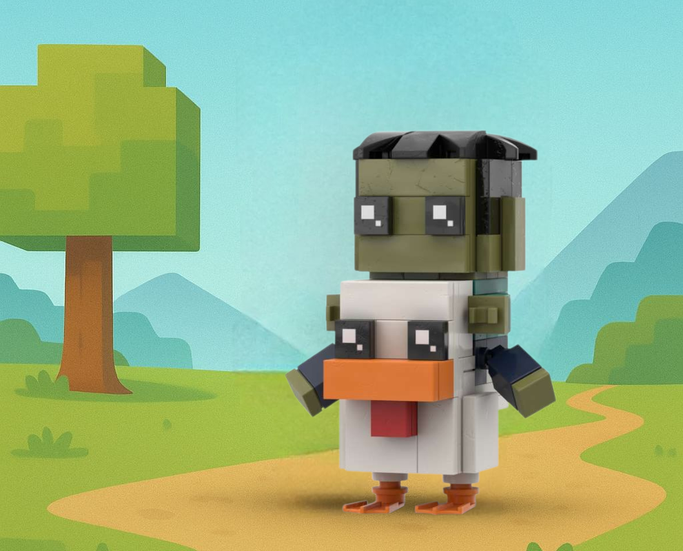 Lego Chicken Jockey –