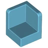 Panel 1 x 1 x 1 Corner / Medium Azure