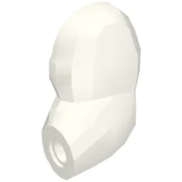 Bigfig Arm, Left [Plain] / White