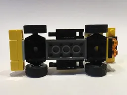 Yellow indy racer