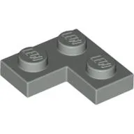 Plate 2 x 2 Corner / Light Gray