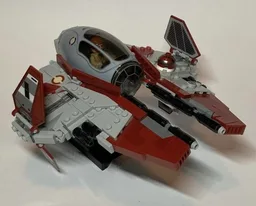 Obi-Wan's Interceptor (red)