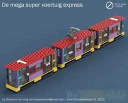 [9YO Builder] My first tram design