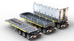 Lead Semitrailers 3-in-1 pack for 42078 (Slider featured)