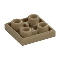Tile Special 2 x 2 Inverted / Dark Tan