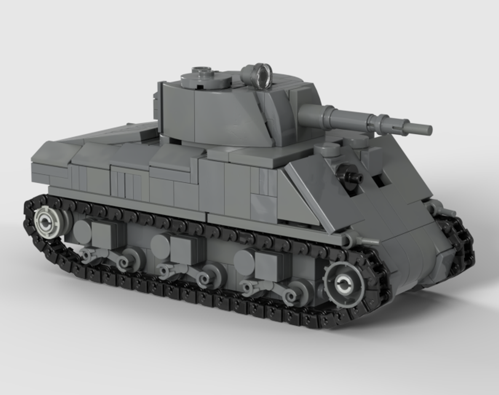 Lego WW2 M4 Sherman Tank