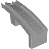 Duplo Train Track, Bridge Upper Section / Light Bluish Gray