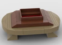Micro bonsai pot with a stand