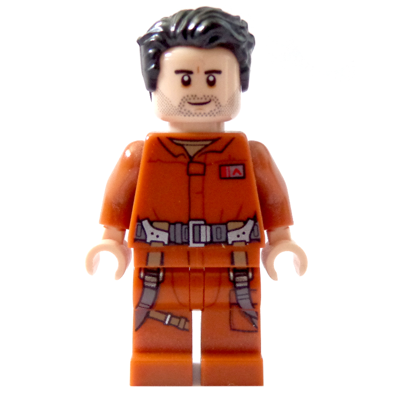 Lego Poe Dameron, Dark Orange Outfit
