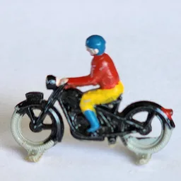 HO Scale Motorcycle, Touring / Black