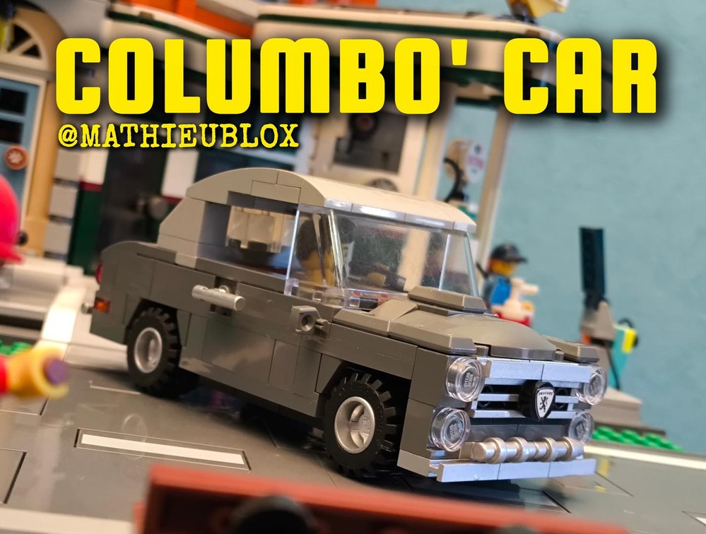 Lego Columbo's car (Peugeot 403)