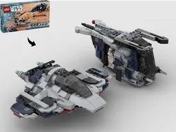 2-in-1 Alternate Builds Bundle - 40755 Imperial Dropship vs Rebel Scout Speeder