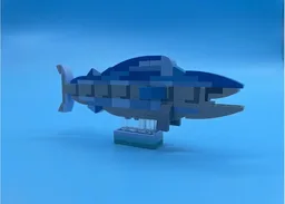 Wahoo (ono) mini display fish model