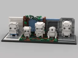 Battle of Endor display stand (For set 40623)