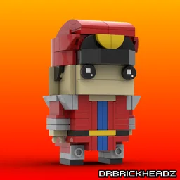 M Bison (Street FIghter II) Custom Brickheadz