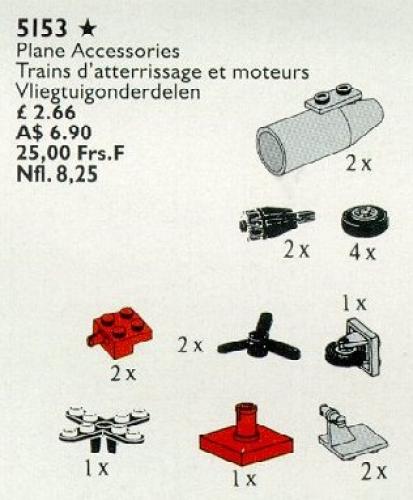 Lego Plane Accessories