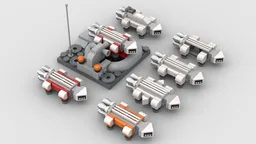 MOC MINISCALE THE EAGLE'S SQUADRON HAS LANDED Version Customized
