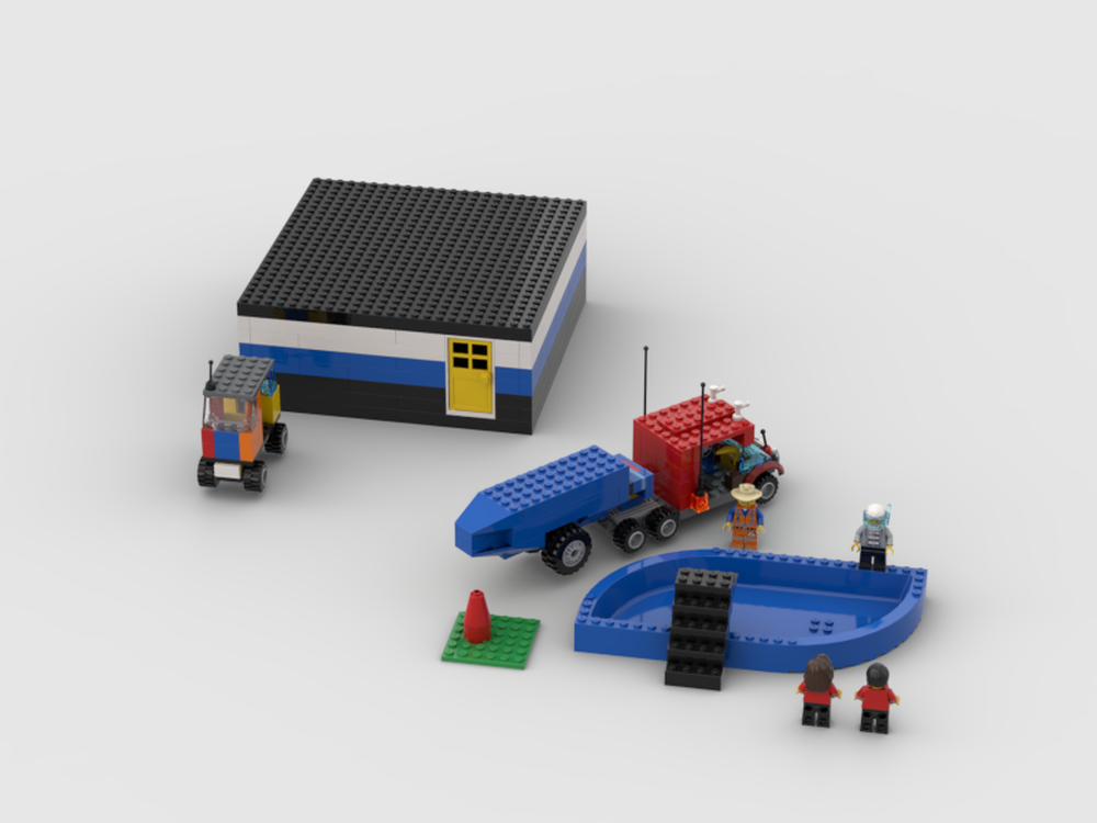 Lego Pool Truck