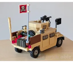 HMMWV Up Armored HA (Heavy) SOF version