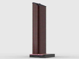 Sevilla Tower at 1/650th Scale