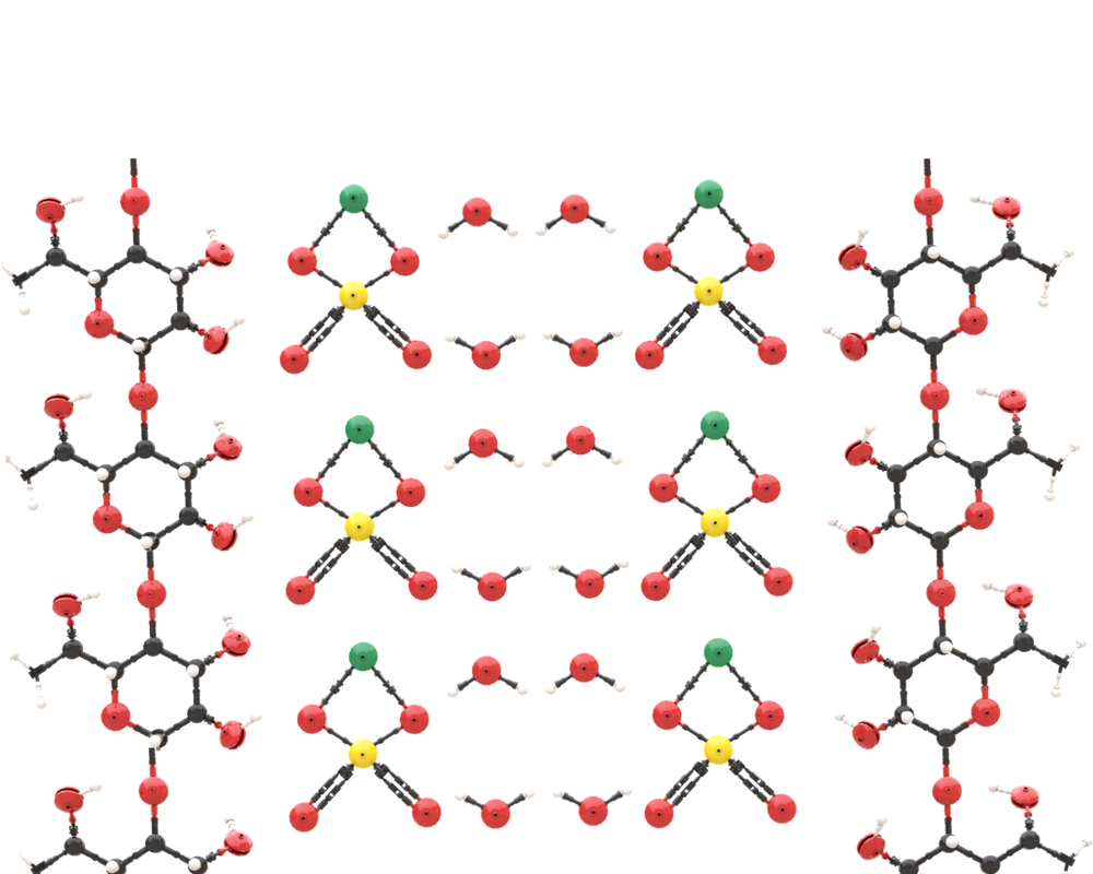 Lego Gypsum Board Molecules (drywall)