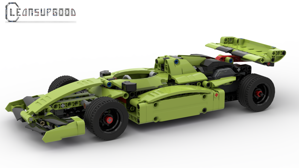 Lego 42138 C-Model: GREENLIGHT Formula Racer
