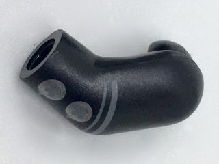 Lego Arm, Left with Silver Buttons Pattern
